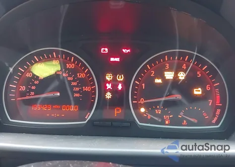 2004 BMW X3 3.0I from USA, damaged, VIN WBXPA93444WA64565